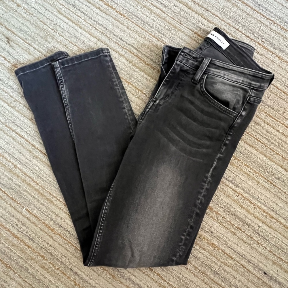 Grey flying monkey jeans